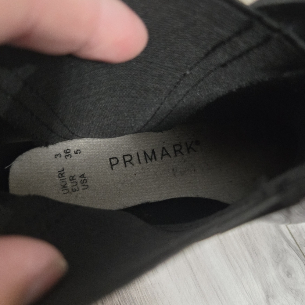 Primark Ankle Rainboots Black New Sz 5 - Picture 4 of 7